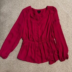 Worthington Fuchsia Top